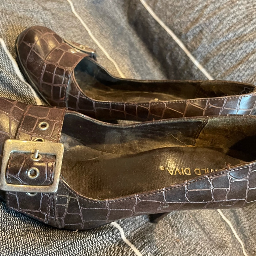 Brown heels